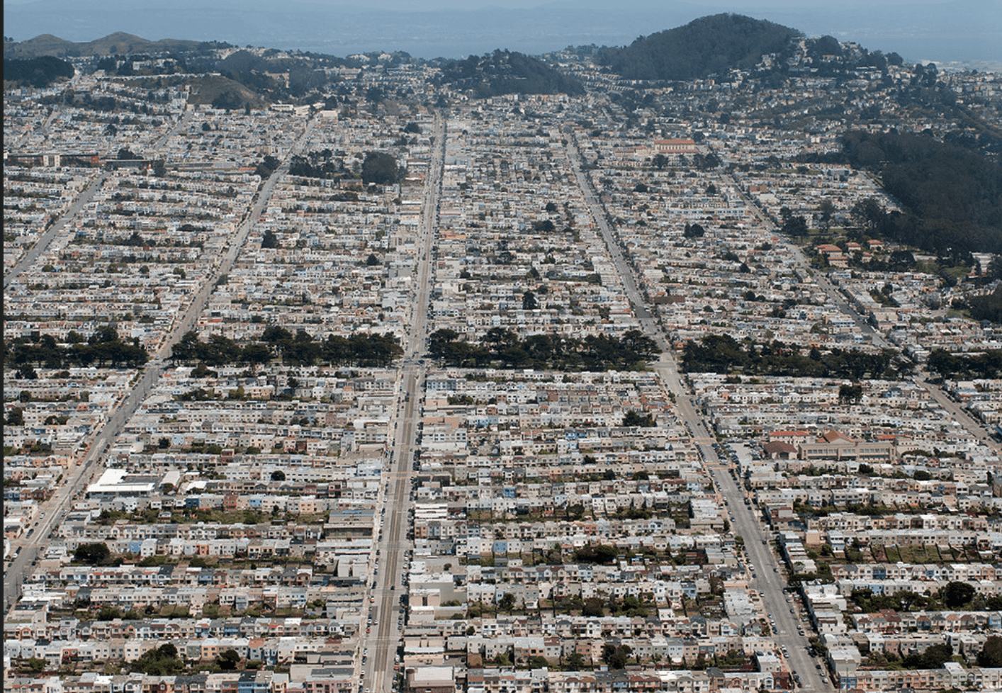 San Franciso Outer Sunset District