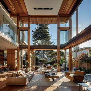 Interior of modern San Francisco home